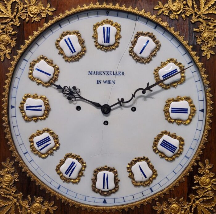 marenzeller 19th century viennese clock c1855 3081