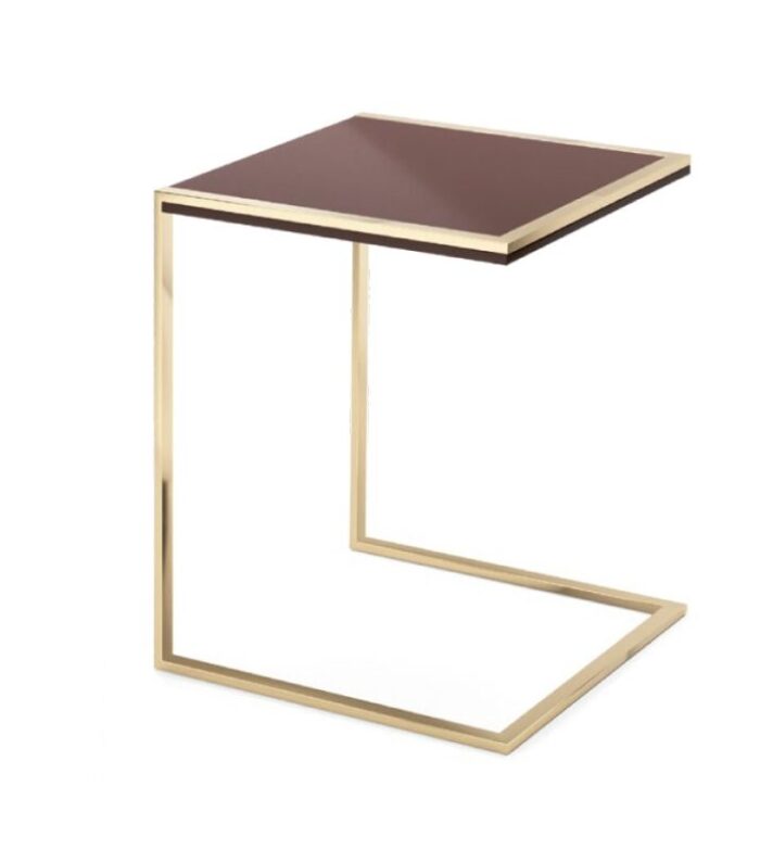 metal lacquer stainless steel side table by pradi for pradi handicraft 1