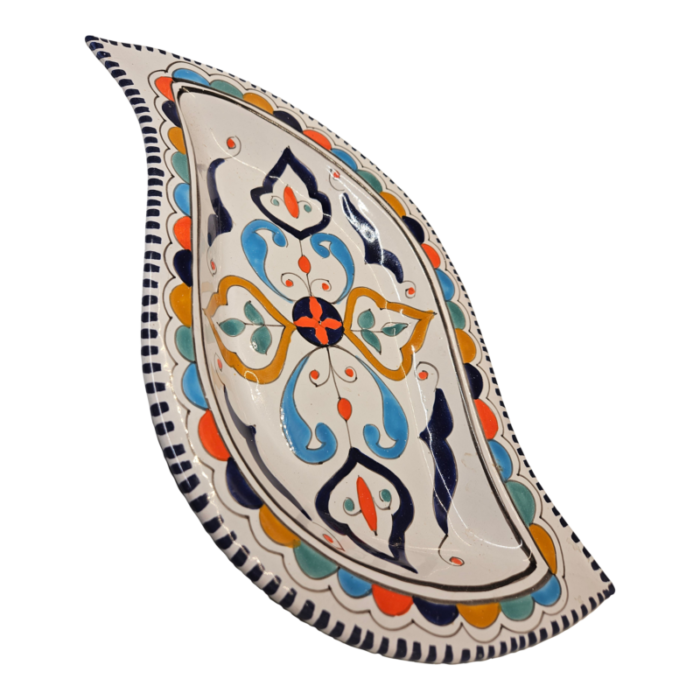 mexican talavera style ceramic serving platter 2110