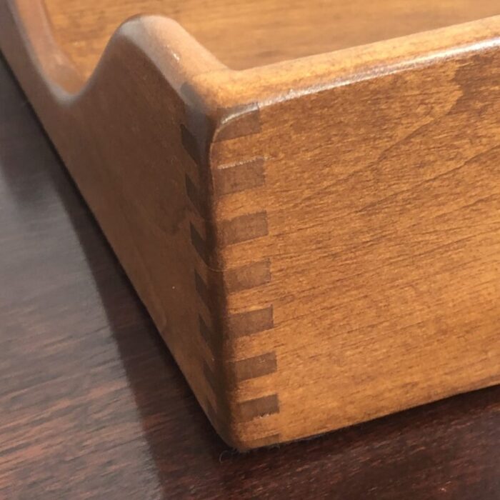 mid 20th century mahogany desk tray 9876