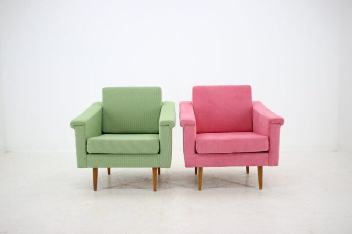 mid century armchairs 1960s set of 2 6 1