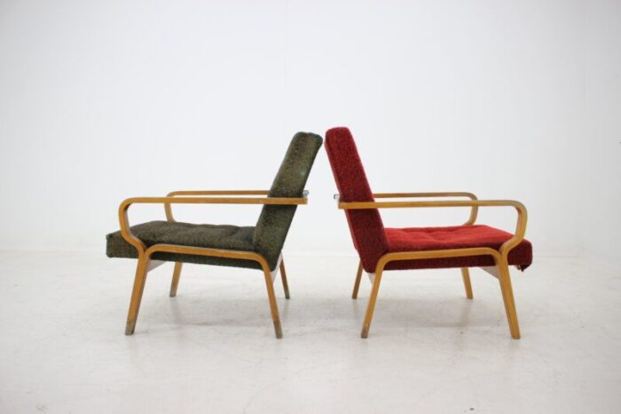 mid century armchairs 1960s set of 2 8