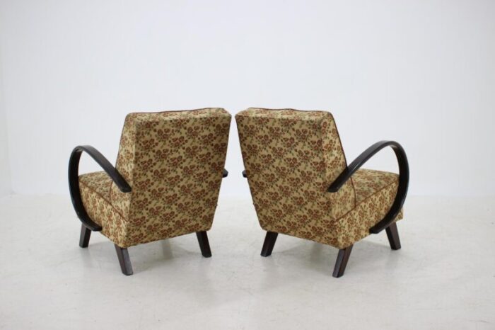 mid century armchairs by jindrich halabala 1960s set of 2 4