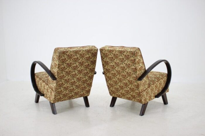 mid century armchairs by jindrich halabala 1960s set of 2 5