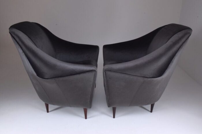 mid century armchairs from ariberto colombo set of 2 4