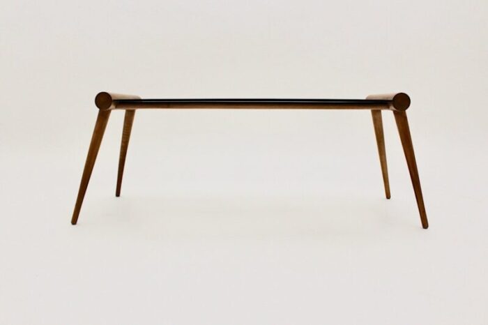 mid century austrian maple coffee table 1950s 2