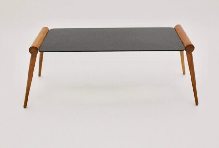 mid century austrian maple coffee table 1950s 7