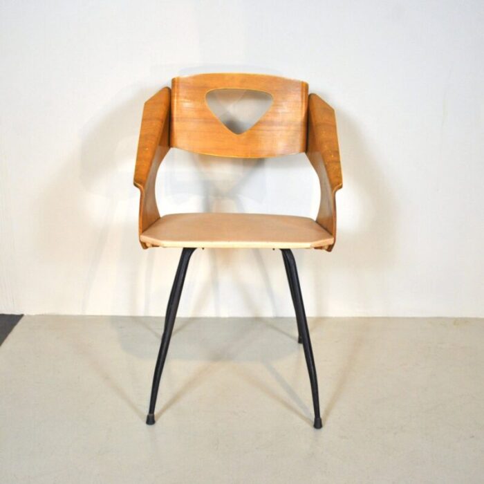 mid century bentwood lounge chair 1950s 11