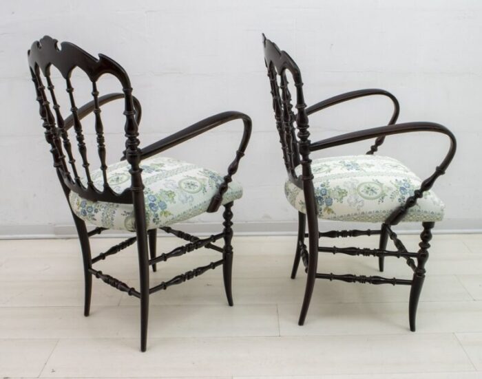 mid century chiavari sofa and chairs set by descalzi gaetano for desclazi 1950s set of 3 13