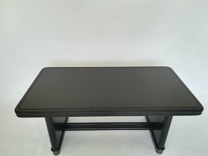 mid century coffee table with decorative top 7