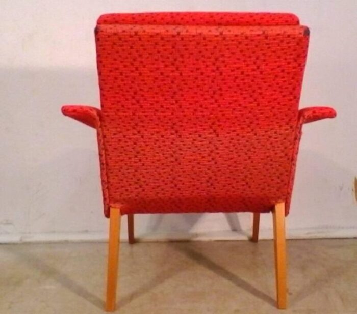 mid century czech armchair by miroslav navratil 1950s 6