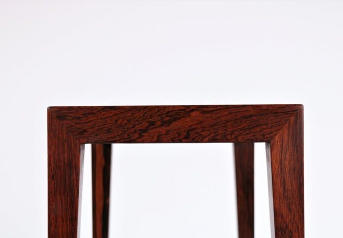 mid century danish rosewood nesting tables by severin hansen for haslev mobelsnedkeri set of 3 4