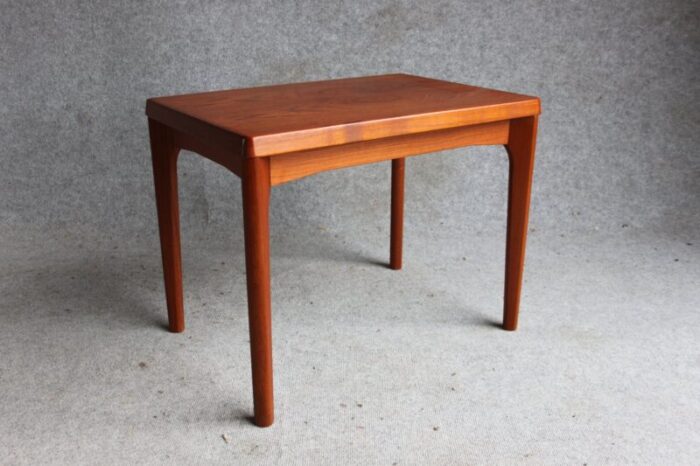 mid century danish teak coffee table by henning kjaernulf for vejle mobelfabrik 1960s 2