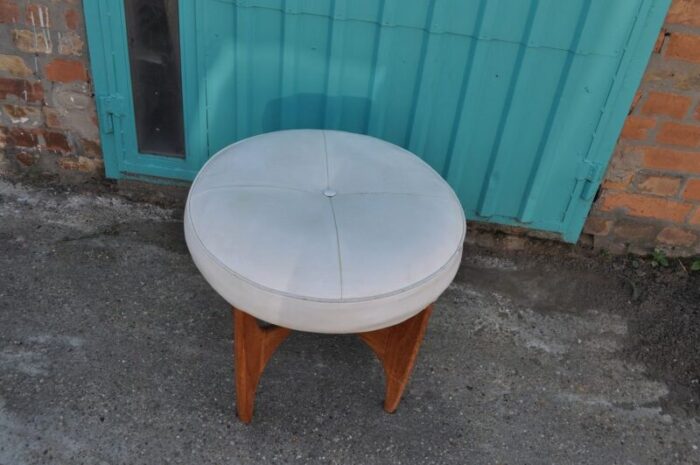 mid century danish teak ottoman by kofod larsen for g plan 1960s 4