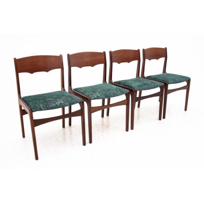 mid century dining chairs 1950s set of 4 2