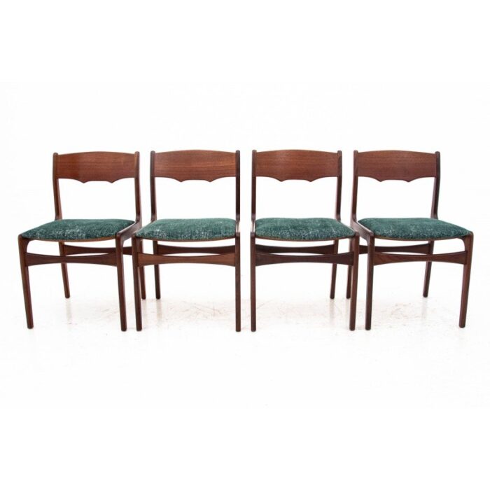 mid century dining chairs 1950s set of 4 6