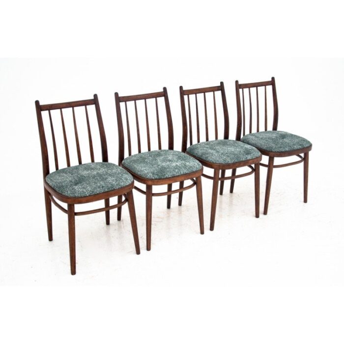 mid century dining chairs 1960s set of 4 5