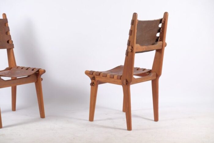 mid century dining chairs by angel i pazmino set of 2 11