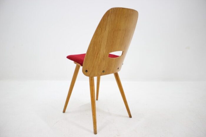 mid century dining chairs by frantisek jirak for tatra 1950s set of 3 5