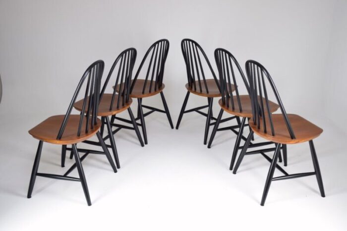 mid century dining chairs set of 6 5