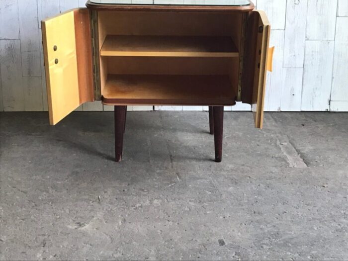 mid century hungarian lacquer cabinet 1960s 5