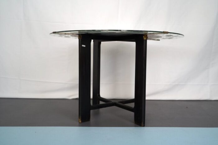 mid century italian coffee table from cristal art 1950s 7