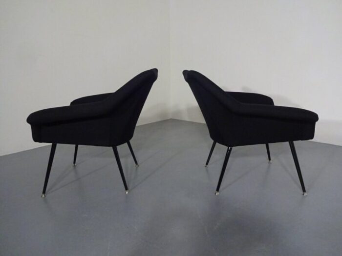 mid century lounge chairs 1960s set of 4 6