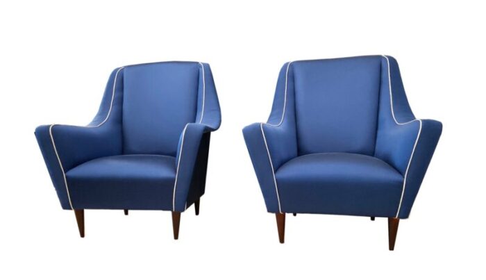 mid century lounge chairs attributed to ico luisa parisi for ariberto colombo set of 2 1