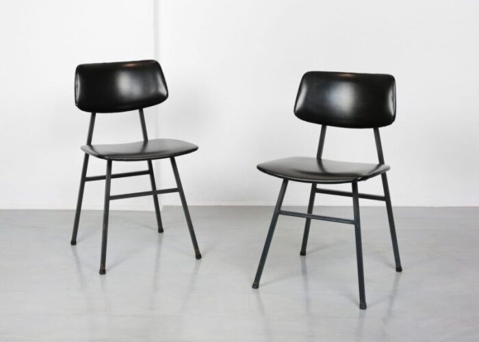 mid century minimalist dining chairs by niko kralj for stol kamnik set of 2 3