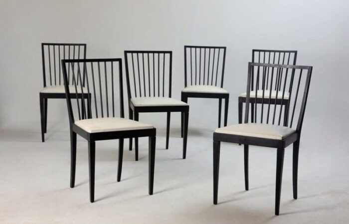 mid century modern dining chairs from flama manufacture brazil 1950s set of 6 3