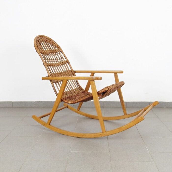 mid century rocking chair 1970s 1