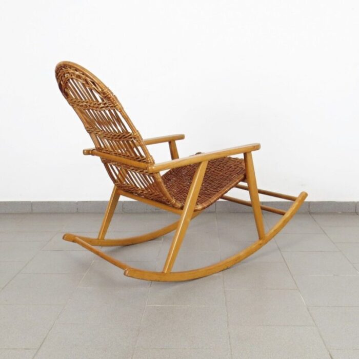 mid century rocking chair 1970s 2