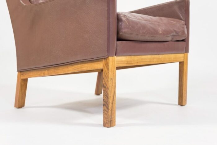 mid century rosewood armchair by kai lyngfeldt larsen for soren wiladsen 1960s 9