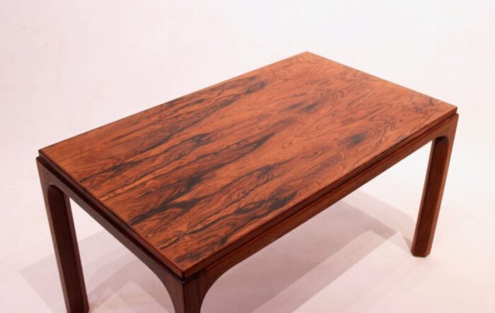 mid century rosewood side table by aksel kjersgaard for odder mobler 1960s 3