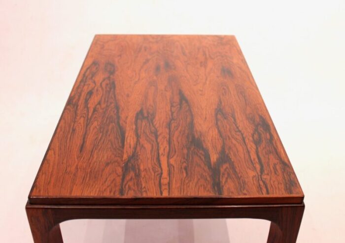 mid century rosewood side table by aksel kjersgaard for odder mobler 1960s 4