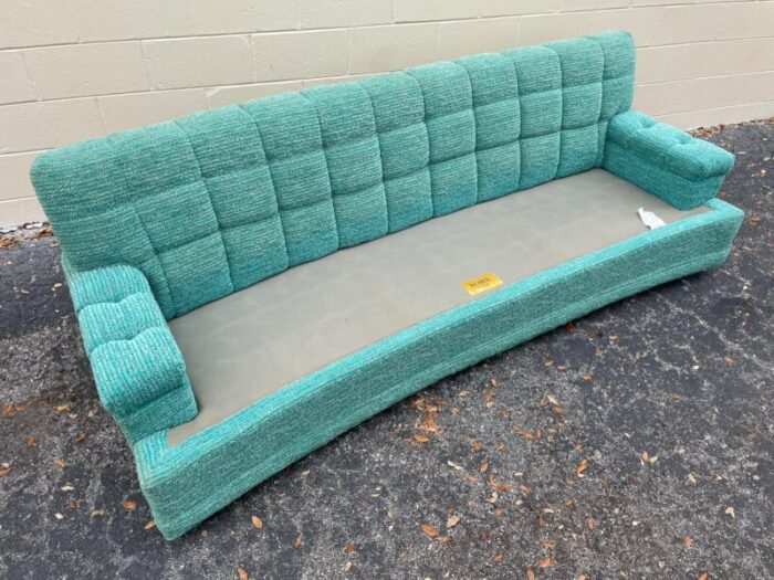 mid century rowe frieze sofa 8380