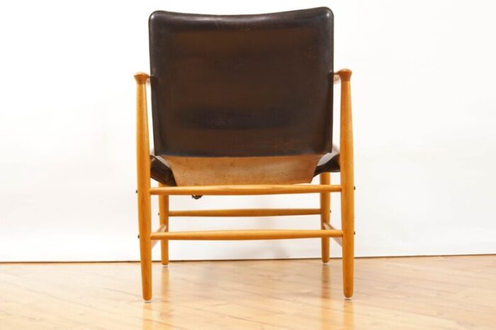 mid century safari armchair by kai lyngfeldt larsen for bovirke 3