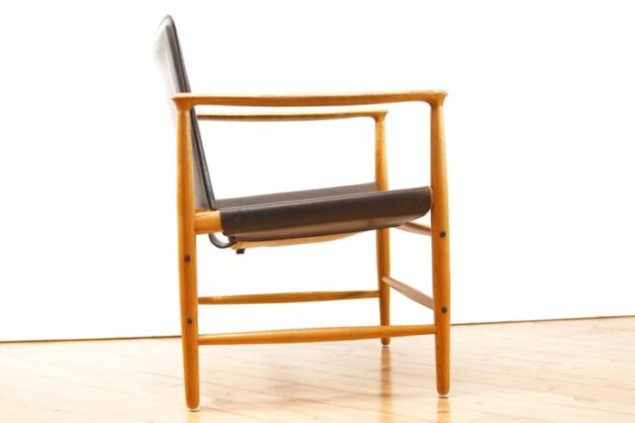 mid century safari armchair by kai lyngfeldt larsen for bovirke 5