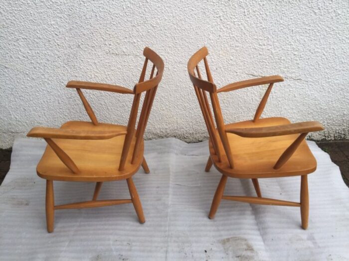 mid century scandinavian lounge chairs set of 2 3