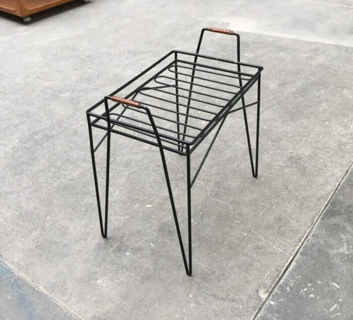 mid century side tray table 4