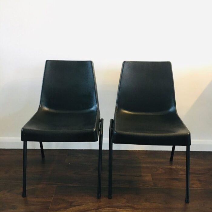 mid century stacking chairs by neil morris for morris of glasgow 1970s set of 2 3