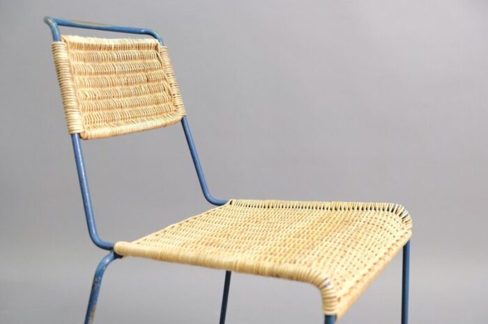 mid century stacking chairs by paul schneider esleben for wilde spieth 1950s set of 4 4