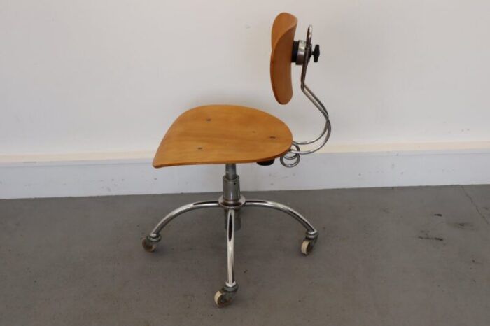 mid century swivel chair from bohler 1950s 10