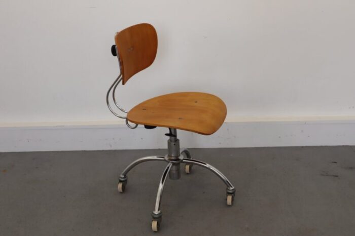 mid century swivel chair from bohler 1950s 12