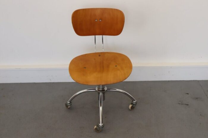 mid century swivel chair from bohler 1950s 3