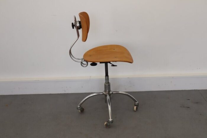 mid century swivel chair from bohler 1950s 4