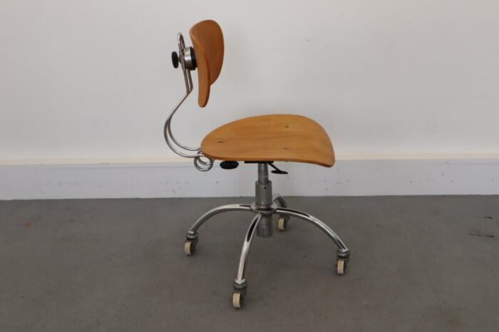 mid century swivel chair from bohler 1950s 9