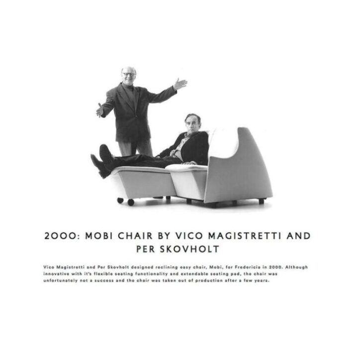 mobi chair by vico magistretti per skovholt 2000s 9