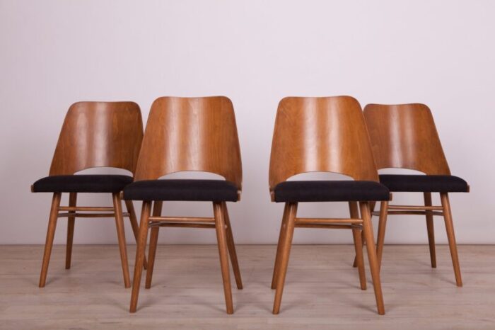 model lollipop dining chairs from tatra 1960s set of 4 8