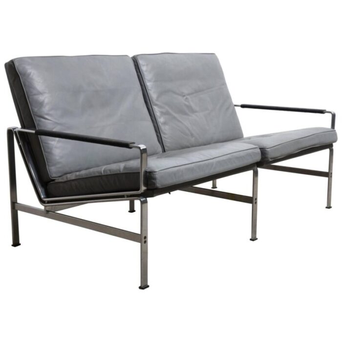 modernism 2 seat sofa by preben fabricius for kill international 1968 1